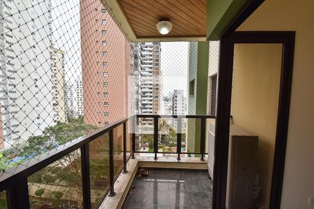 Varanda da Sala de apartamento para alugar com 3 quartos, 138m² em Jardim Vila Mariana, São Paulo