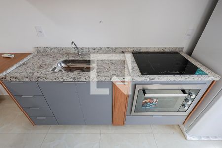Cozinha e área de serviço de kitnet/studio para alugar com 1 quarto, 26m² em Jardim São Paulo, São Paulo