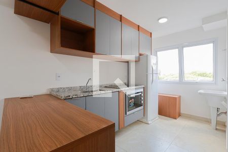 Cozinha e área de serviço de kitnet/studio para alugar com 1 quarto, 26m² em Jardim São Paulo, São Paulo