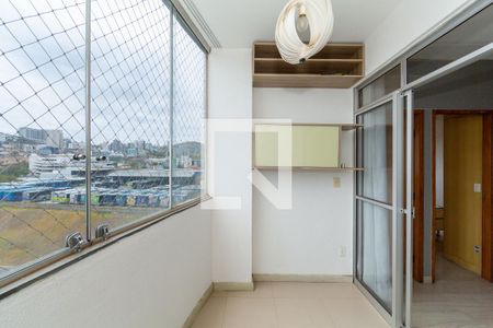 Varanda de apartamento para alugar com 2 quartos, 63m² em Estoril, Belo Horizonte