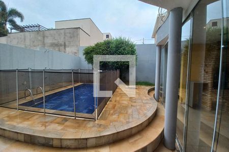 Vista da sala de Jantar  de casa de condomínio à venda com 3 quartos, 248m² em Swiss Park, Campinas