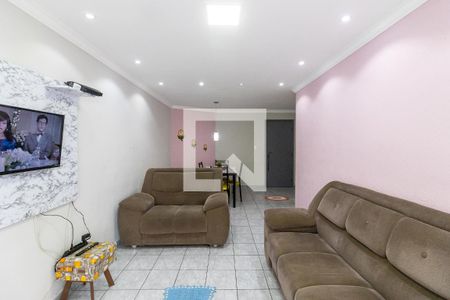 Sala de apartamento para alugar com 1 quarto, 67m² em Guilhermina, Praia Grande