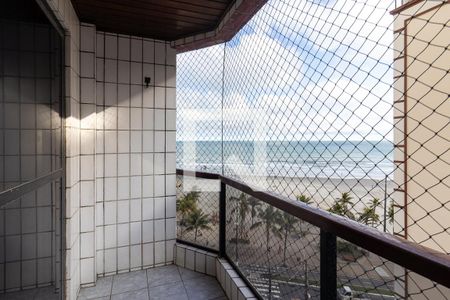 Varanda Sala de apartamento para alugar com 1 quarto, 67m² em Guilhermina, Praia Grande