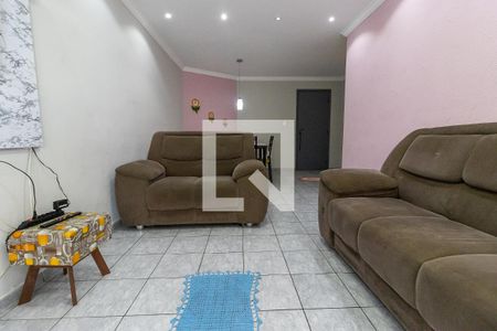 Sala de apartamento para alugar com 1 quarto, 67m² em Guilhermina, Praia Grande