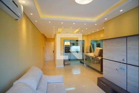 Sala de apartamento à venda com 3 quartos, 130m² em Navegantes, Porto Alegre