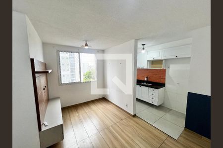 Sala/Cozinha de apartamento para alugar com 2 quartos, 43m² em Loteamento City Jaragua, São Paulo