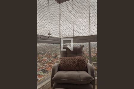 Varanda de apartamento à venda com 3 quartos, 128m² em Nova Petrópolis, São Bernardo do Campo