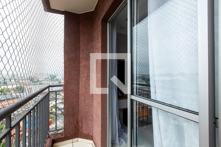 Varanda da Sala  de apartamento à venda com 2 quartos, 49m² em Jardim Norma, São Paulo