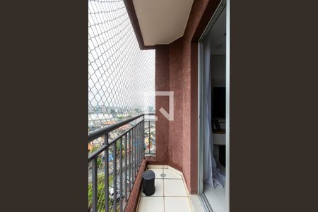 Varanda da Sala  de apartamento à venda com 2 quartos, 49m² em Jardim Norma, São Paulo