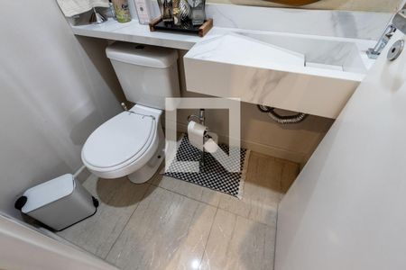 Lavabo de apartamento à venda com 3 quartos, 118m² em Parque Industrial Tomas Edson, São Paulo