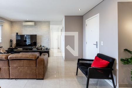 Sala de apartamento à venda com 3 quartos, 118m² em Parque Industrial Tomas Edson, São Paulo