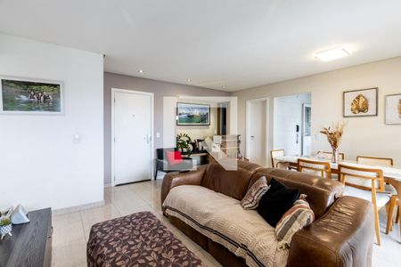 Sala de apartamento à venda com 3 quartos, 118m² em Parque Industrial Tomas Edson, São Paulo