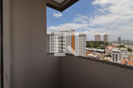 Varanda da Sala de apartamento à venda com 2 quartos, 55m² em Parque das Nações, Santo André