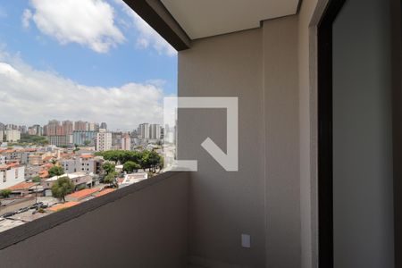 Varanda da Sala de apartamento à venda com 2 quartos, 55m² em Parque das Nações, Santo André