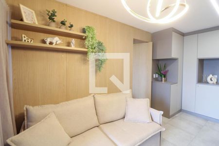 Sala/Cozinha de apartamento para alugar com 1 quarto, 38m² em Campo Belo, São Paulo