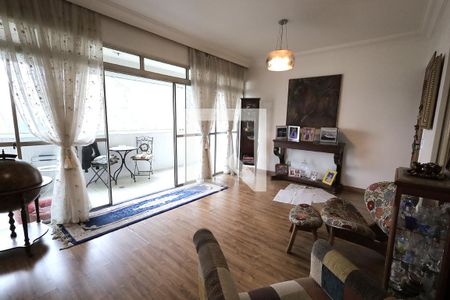 Sala de apartamento à venda com 3 quartos, 180m² em Vila Bastos, Santo André
