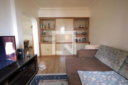 Sala de TV de apartamento à venda com 3 quartos, 180m² em Vila Bastos, Santo André