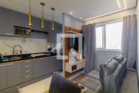 Sala de apartamento para alugar com 2 quartos, 40m² em Vila Tolstoi, São Paulo