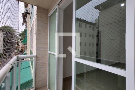 Varanda de apartamento à venda com 2 quartos, 70m² em Taquara, Rio de Janeiro