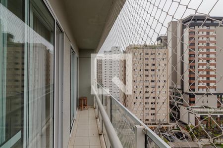 Sacada de apartamento para alugar com 1 quarto, 47m² em Indianópolis, São Paulo