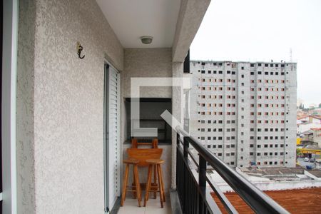 Varanda da Sala de apartamento para alugar com 2 quartos, 65m² em Jardim Flor da Montanha, Guarulhos