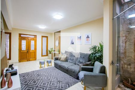 Sala de casa à venda com 4 quartos, 250m² em Parque São Vicente, Santo André