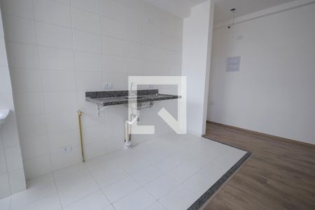 Cozinha e Área de Serviço de apartamento para alugar com 2 quartos, 45m² em Vila Palmares, Santo André