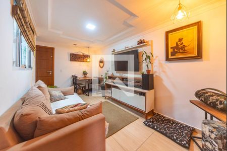 Sala de apartamento à venda com 2 quartos, 36m² em Vila Pires, Santo André