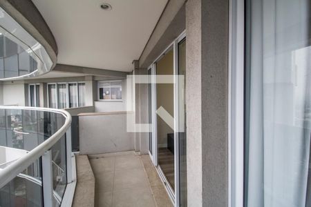 Varanda de apartamento à venda com 1 quarto, 50m² em Empresarial 18 do Forte, Barueri