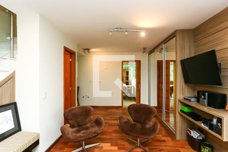 Sala  de apartamento à venda com 1 quarto, 88m² em Vila Andrade, São Paulo