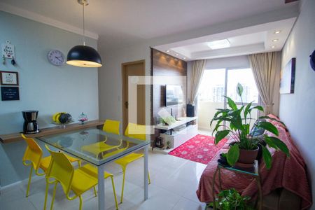 Sala de apartamento para alugar com 2 quartos, 52m² em Jardim Refugio, Sorocaba