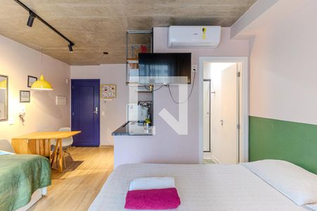 Studio de kitnet/studio para alugar com 1 quarto, 29m² em República, São Paulo
