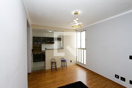 Sala de apartamento para alugar com 2 quartos, 46m² em Califórnia, Contagem