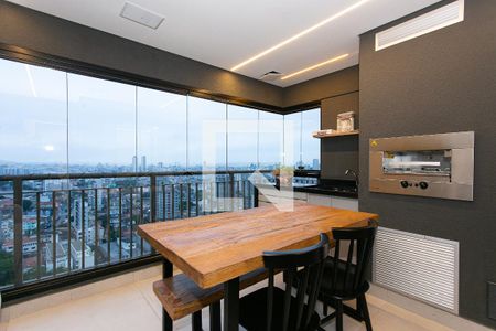 Varanda gourmet de apartamento à venda com 2 quartos, 59m² em Vila Esperança, São Paulo