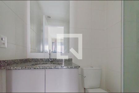 Banheiro da Suíte de apartamento para alugar com 1 quarto, 37m² em Ipiranga, São Paulo