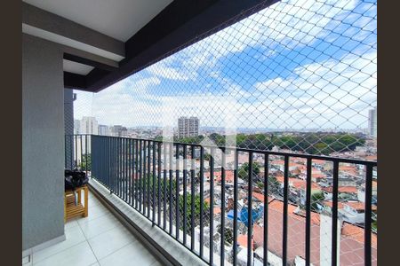 Varanda da Sala de apartamento para alugar com 2 quartos, 50m² em Ipiranga, São Paulo