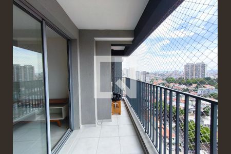 Varanda da Sala de apartamento para alugar com 2 quartos, 50m² em Ipiranga, São Paulo