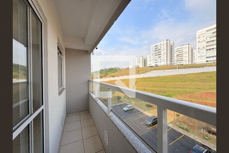 Sacada da Sala/Cozinha de apartamento para alugar com 3 quartos, 54m² em Vila Rio Branco, Jundiaí