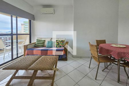 Sala de apartamento para alugar com 2 quartos, 76m² em Tortuga, Guarujá
