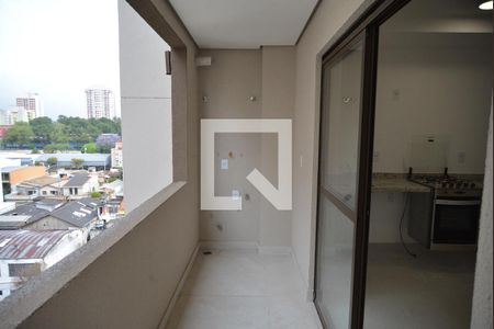 Varanda de apartamento para alugar com 1 quarto, 47m² em Parque das Nações, Santo André