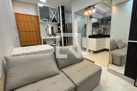 Sala de apartamento à venda com 2 quartos, 37m² em Jardim Las Vegas, São Bernardo do Campo