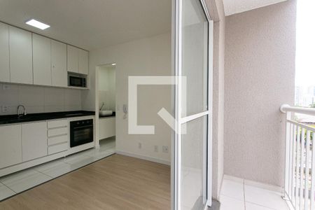 Varanda da Sala de apartamento à venda com 1 quarto, 31m² em Tatuapé, São Paulo