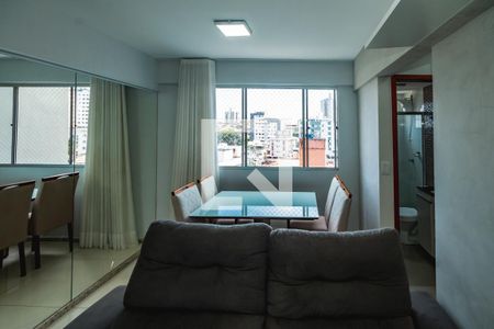Sala de apartamento para alugar com 2 quartos, 66m² em Manacás, Belo Horizonte