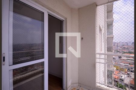 Varanda da Sala de apartamento para alugar com 2 quartos, 55m² em Vila Agua Funda, São Paulo