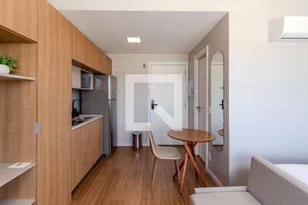 Sala/Cozinha de kitnet/studio para alugar com 1 quarto, 30m² em Farroupilha, Porto Alegre