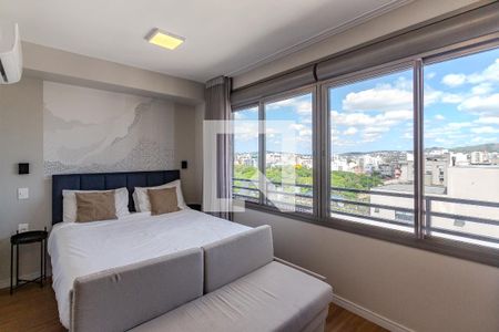 Sala/Quarto de kitnet/studio para alugar com 1 quarto, 30m² em Farroupilha, Porto Alegre