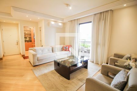 Sala de apartamento para alugar com 4 quartos, 168m² em Vila Regente Feijó, São Paulo