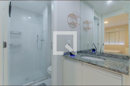 Banheiro de apartamento à venda com 1 quarto, 39m² em Vila Carioca, São Paulo