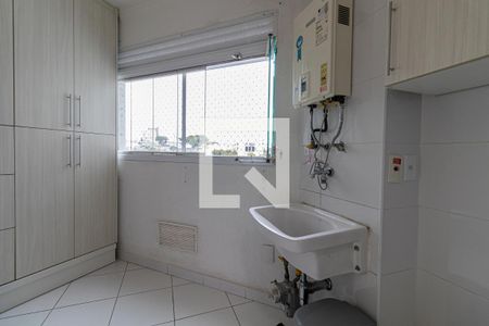 Área de Serviço e Varanda de apartamento à venda com 2 quartos, 52m² em Chácara Cruzeiro do Sul, São Paulo