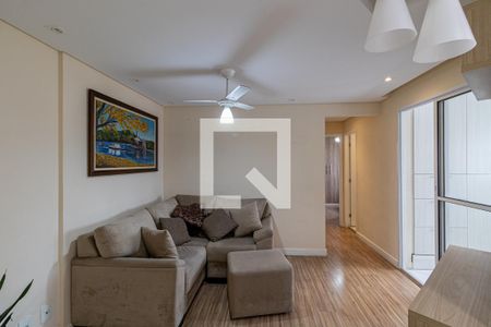 Sala e Cozinha de apartamento à venda com 2 quartos, 52m² em Chácara Cruzeiro do Sul, São Paulo